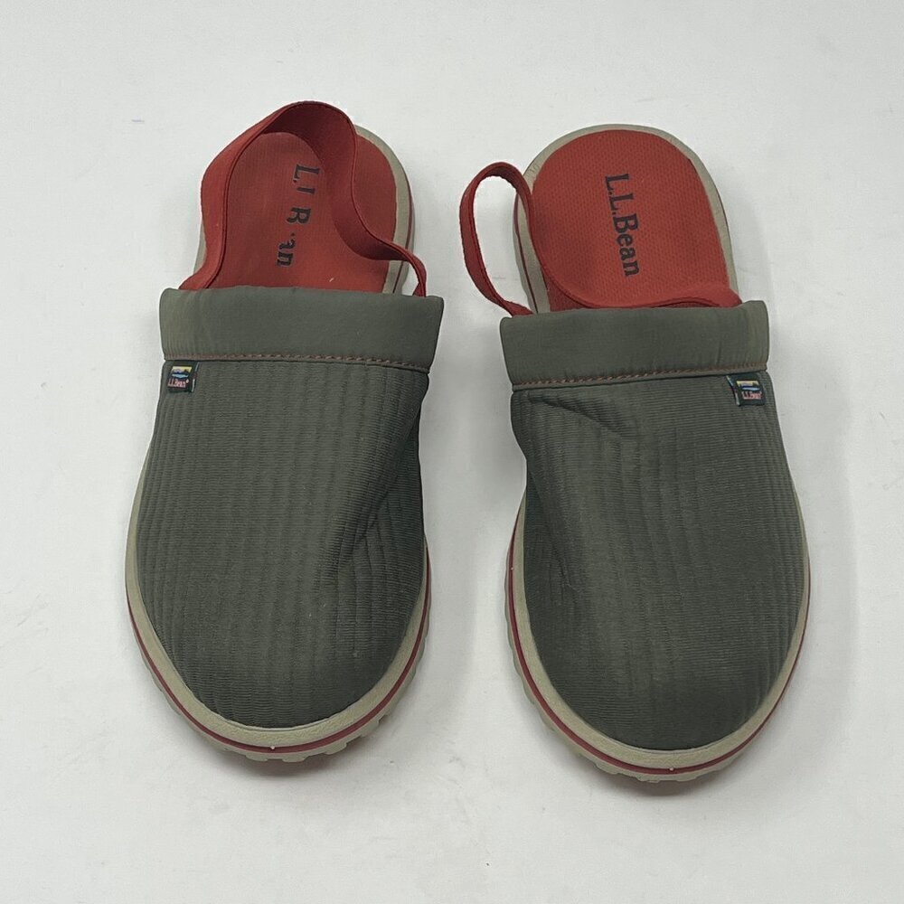 LL Bean Kids' Airlight Slippers ankle strap 3-4